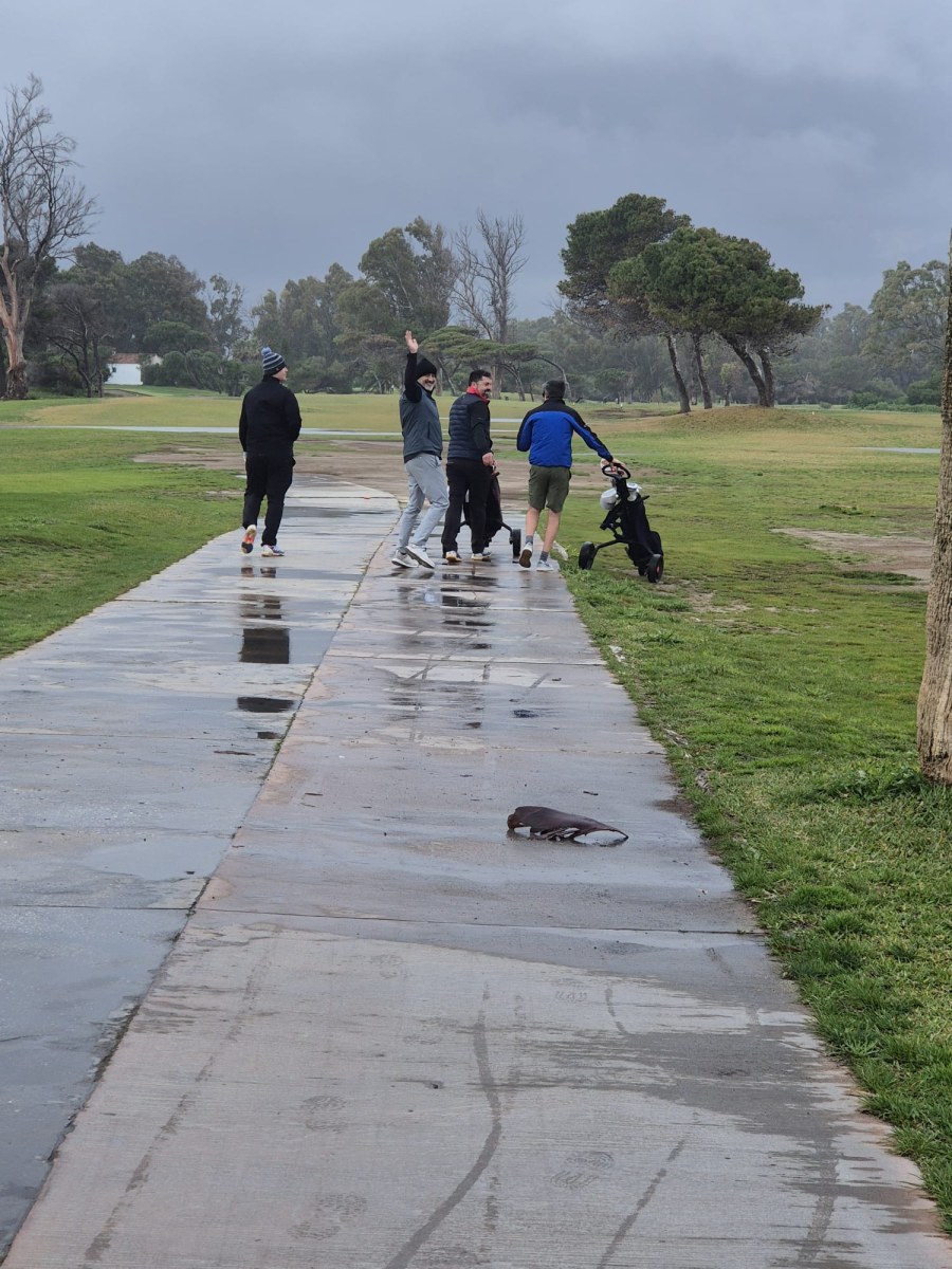 XXI Campeonato Golf Escocia, SUSPENDIDO'